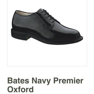 Premier Navy Oxford Shoes
